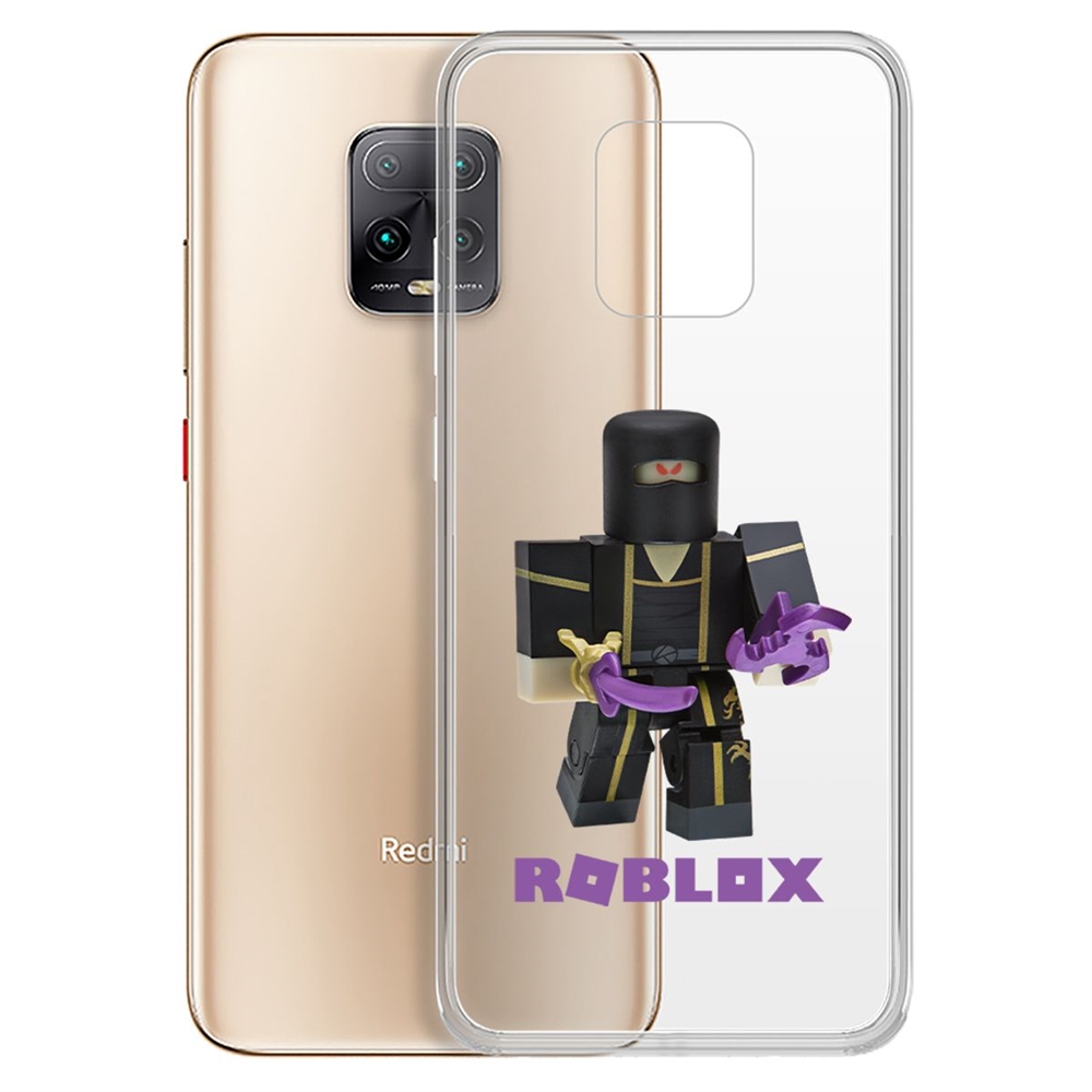 

Чехол-накладка Roblox-Ниндзя Ассасин для Xiaomi Redmi 10X 5G/10X Pro 5G, Прозрачный