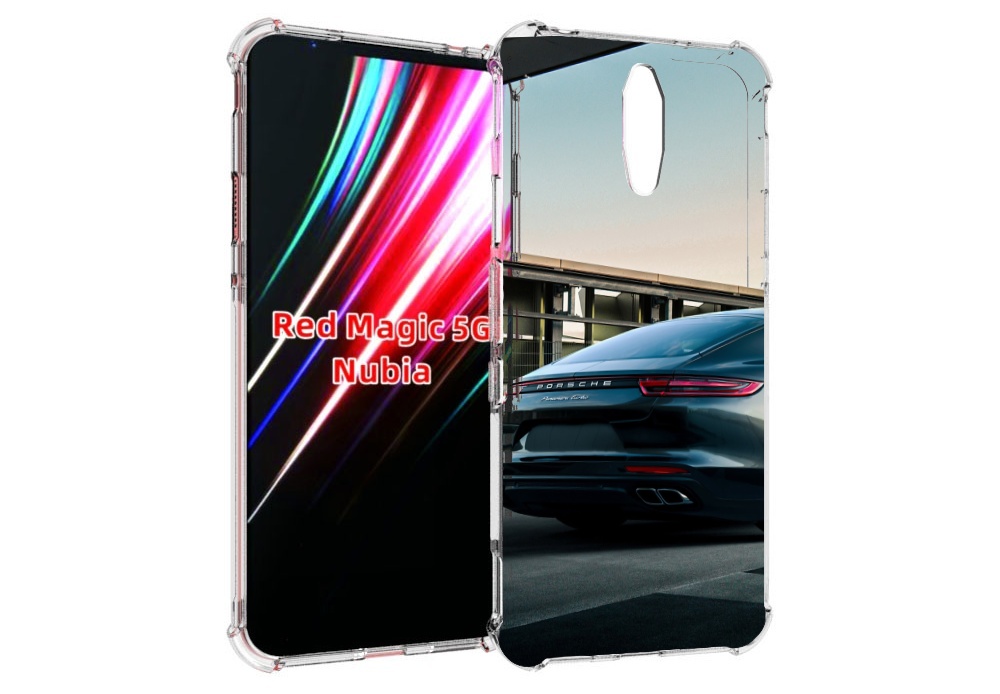 

Чехол MyPads porsche порш 4 для ZTE Nubia Red Magic 1 5G, Прозрачный, Tocco