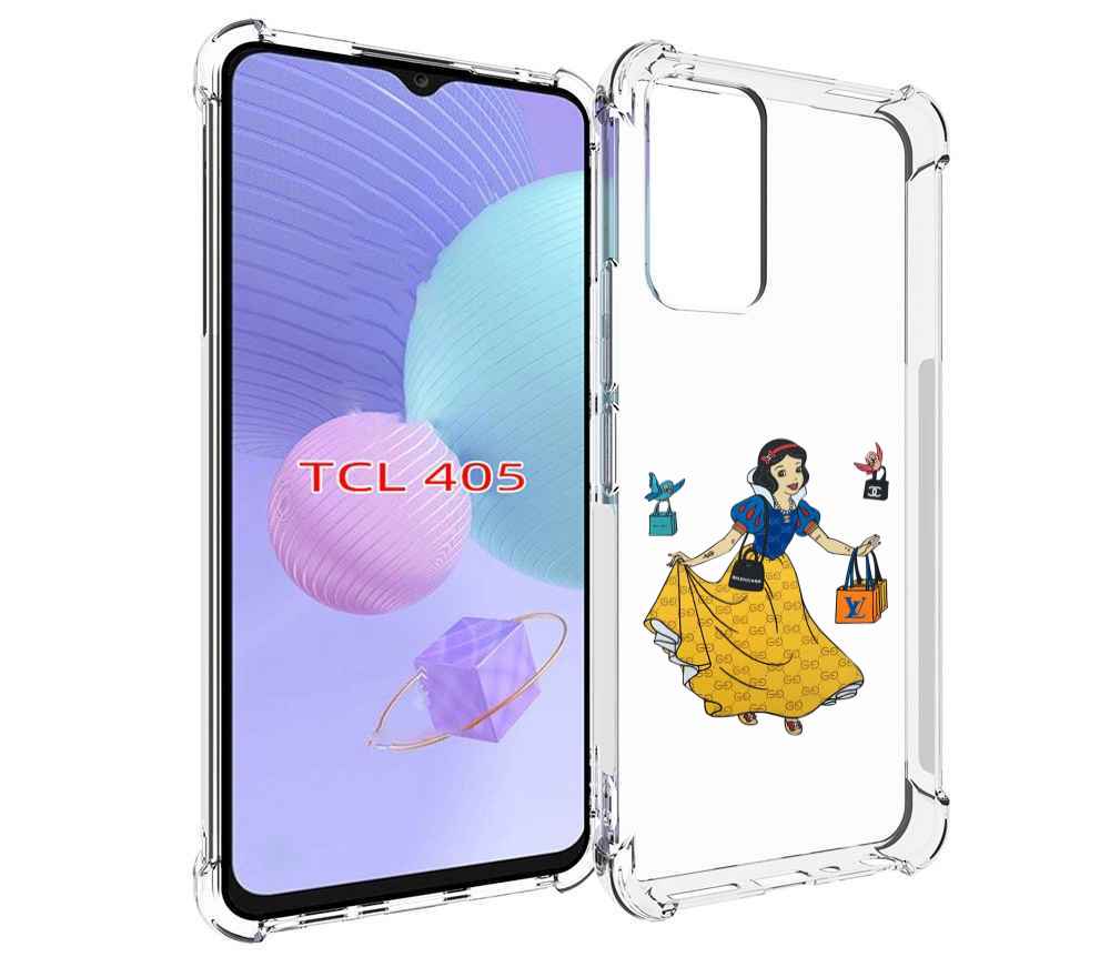 

Чехол MyPads модная-принцесса женский для TCL 405, Tocco