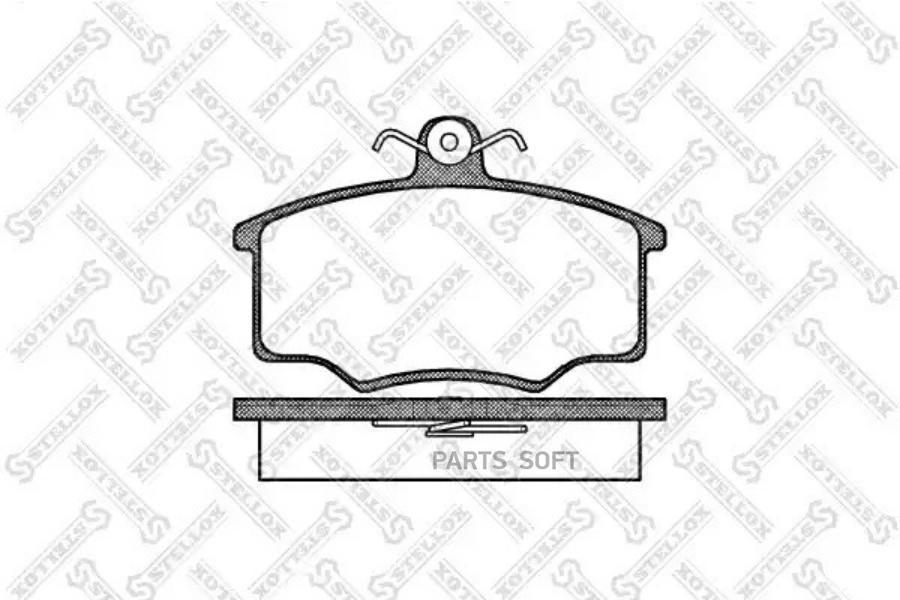 

Колодки Дисковые П Audi 80 1.6-2.0/1.6d 76-86, Volvo 340-360 82- 057 000-Sx =046 00=Fdb175