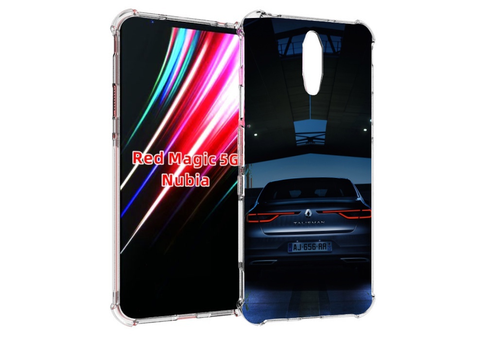 Чехол MyPads renault рено 1 для ZTE Nubia Red Magic 1 5G