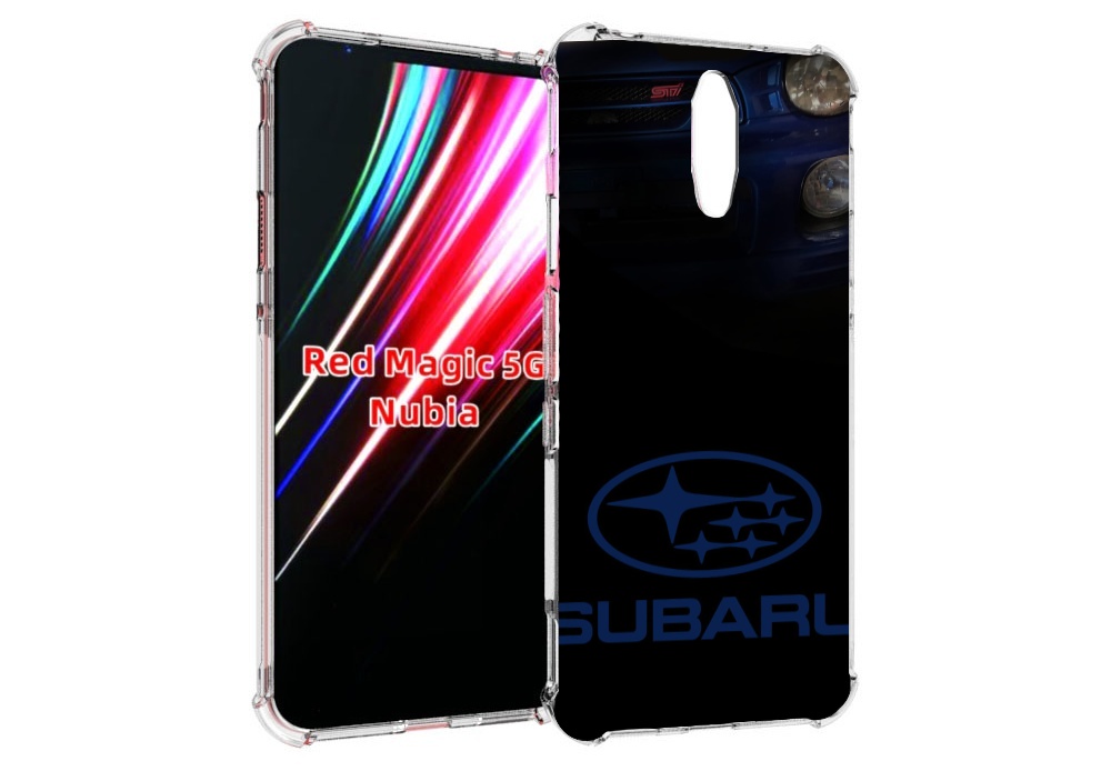 

Чехол MyPads subaru субару 3 для ZTE Nubia Red Magic 1 5G, Прозрачный, Tocco