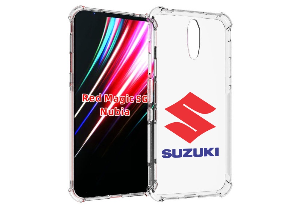

Чехол MyPads suzuki-сузуки-3 мужской для ZTE Nubia Red Magic 1 5G, Прозрачный, Tocco