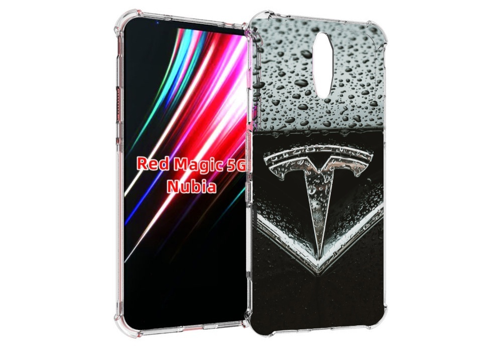 

Чехол MyPads tesla тесла 1 для ZTE Nubia Red Magic 1 5G, Прозрачный, Tocco