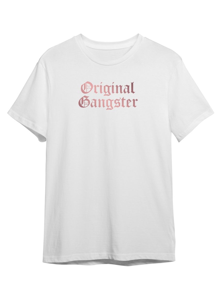 

Футболка унисекс Каждому Своё Original Gangster/Гангстер/OG STGO10ZP белая 3XL, "Original Gangster/Гангстер/OG" STGO10ZP