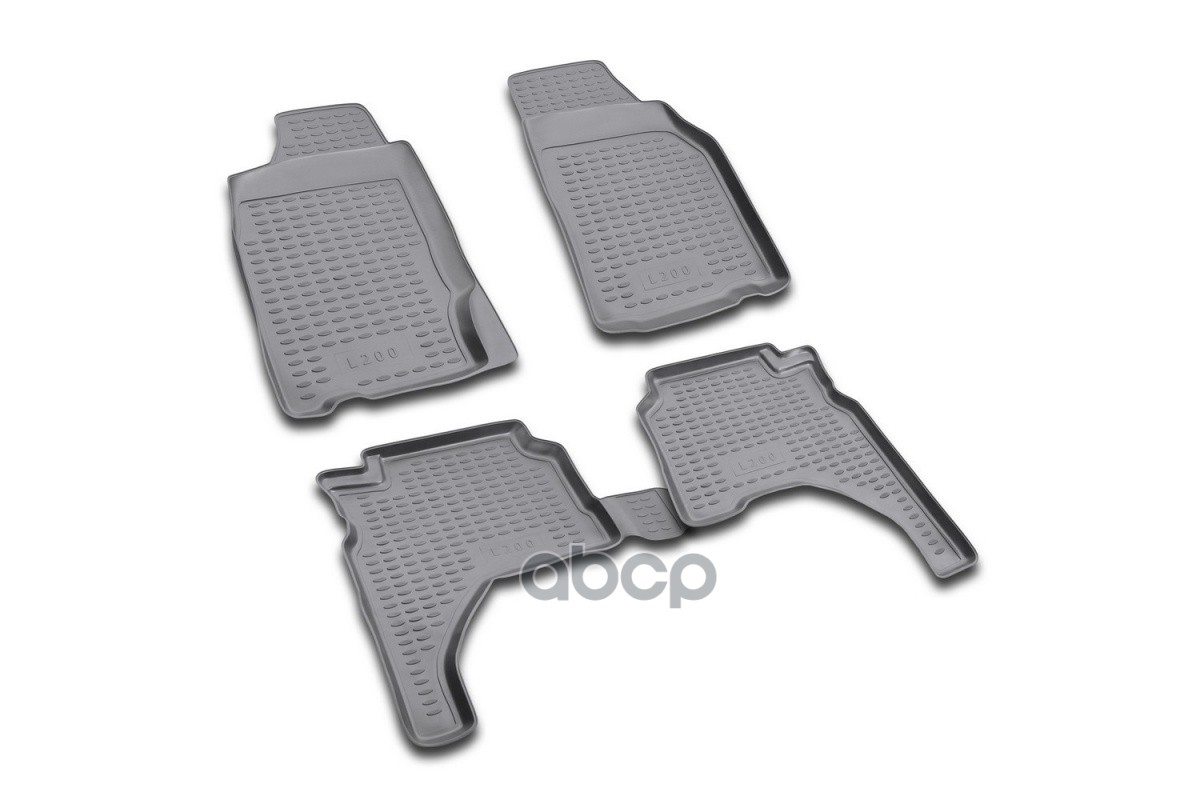 

Коврики в салон MITSUBISHI L-200 1996-2005, 4 шт. (полиуретан)