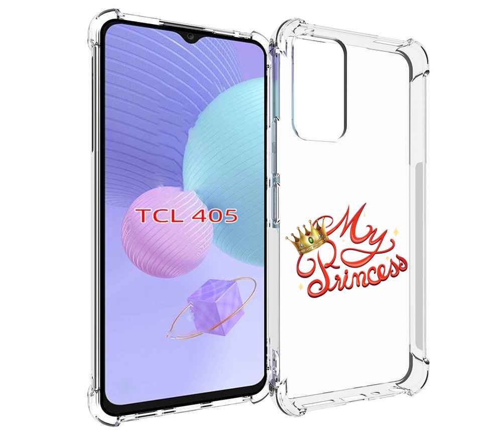 

Чехол MyPads моя-принцесска детский для TCL 405, Tocco
