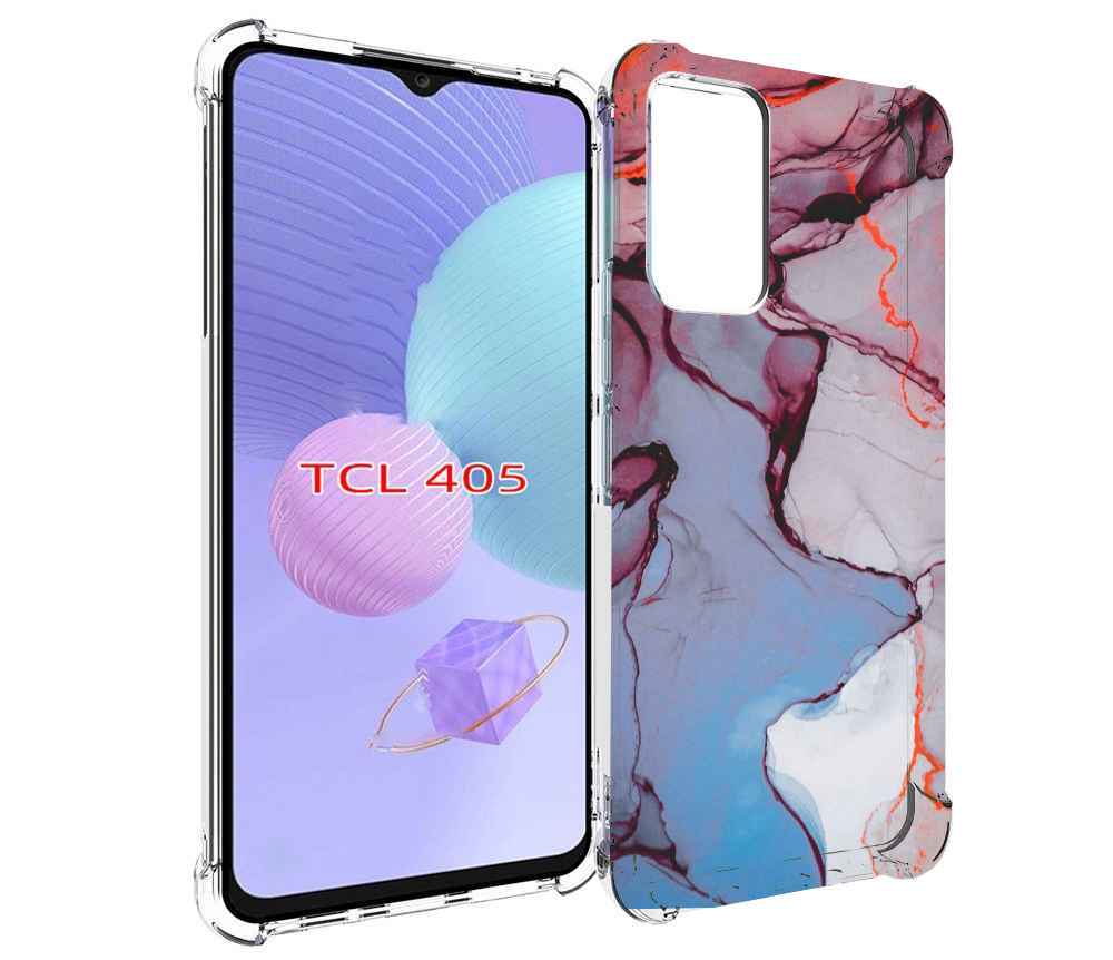 

Чехол MyPads мраморный рисунок для TCL 405, Tocco