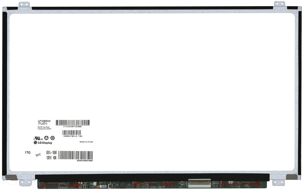 

Матрица ОЕМ для ноутбука LP156WH3(TL)(E1), совместимая с p/n: LP156WH3(TL)(E1)