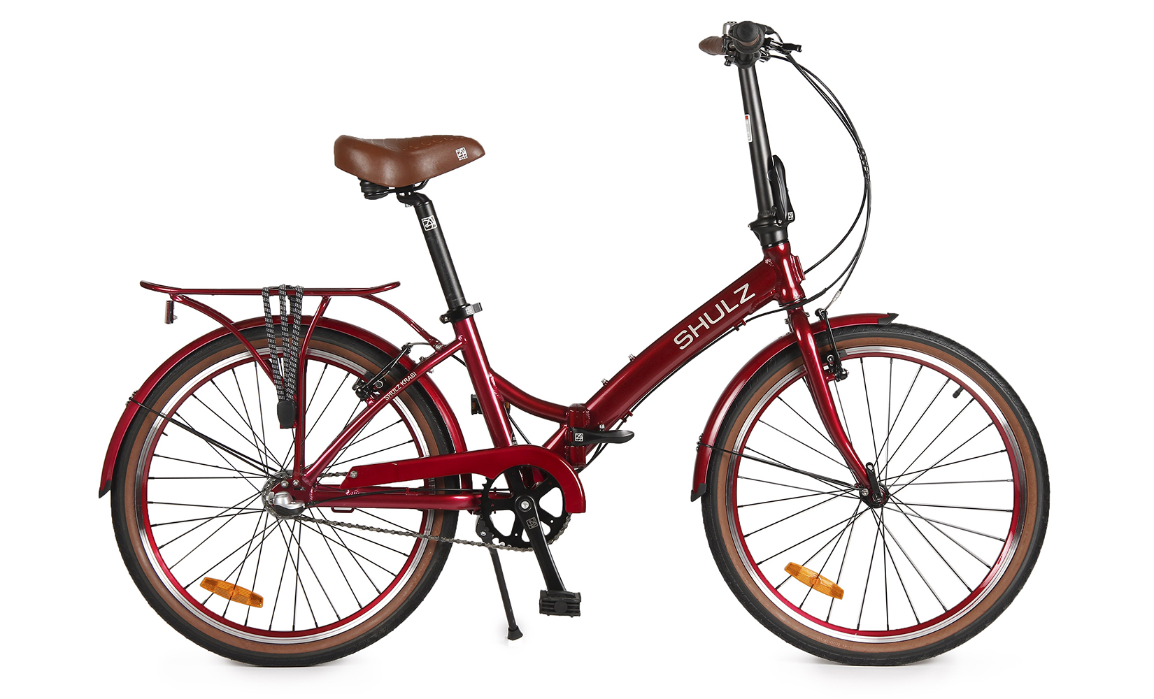 Велосипед Shulz Krabi V-brake 2021 One Size dark red