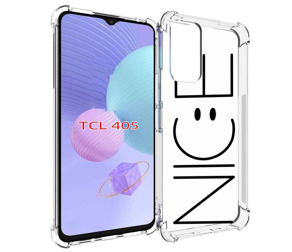 

Чехол MyPads найс-надпись для TCL 405, Tocco