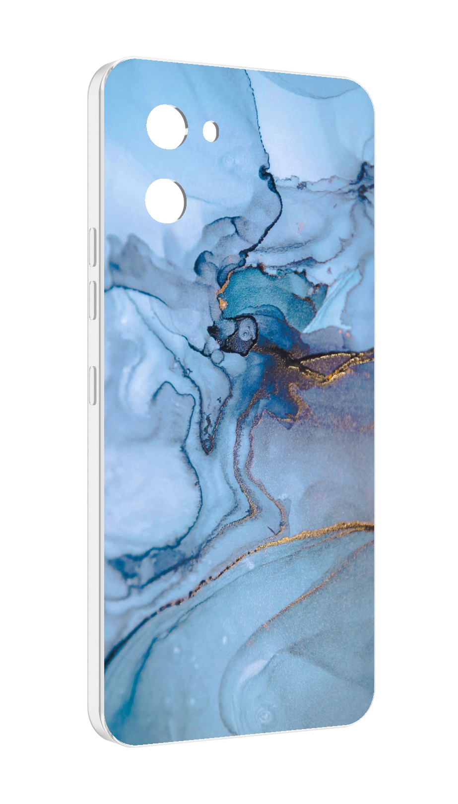 

Чехол MyPads голубой мрамор для UMIDIGI G1, Прозрачный, Tocco