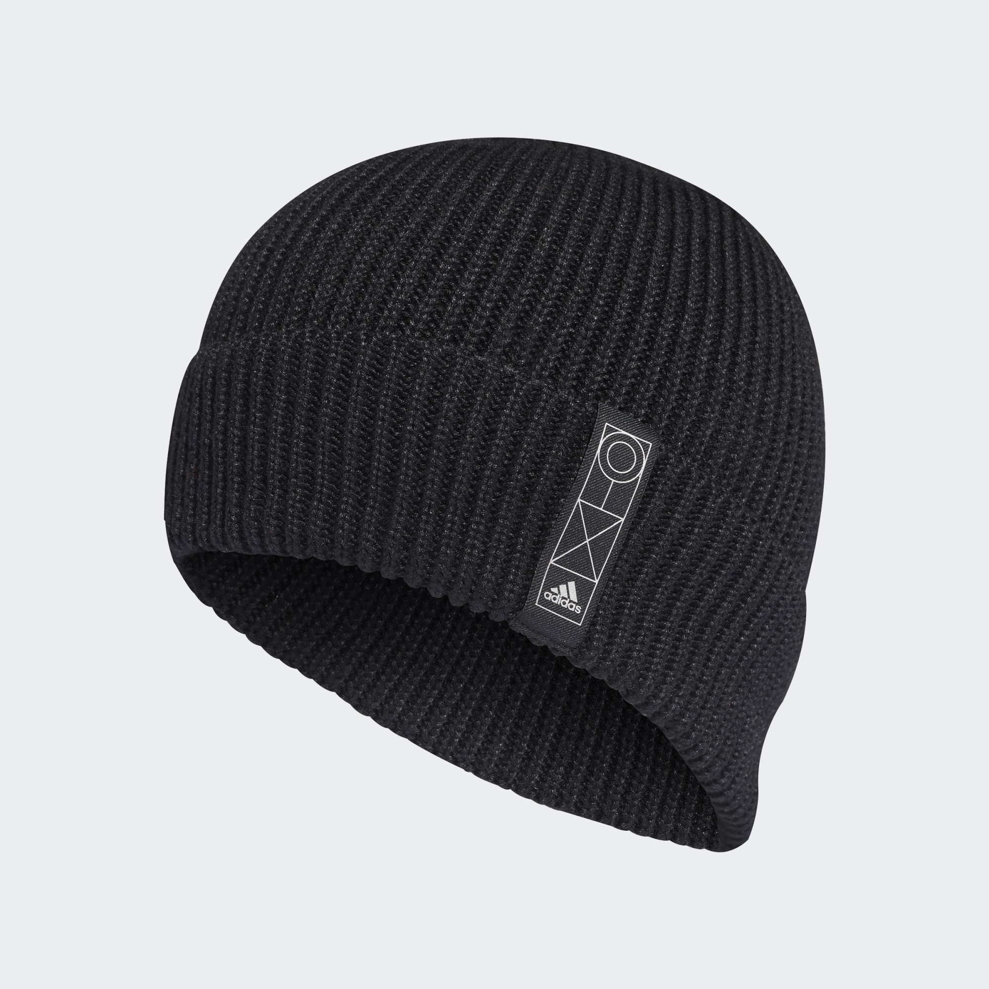 фото Шапка бини унисекс adidas 4cmte beanie черная р.56-58