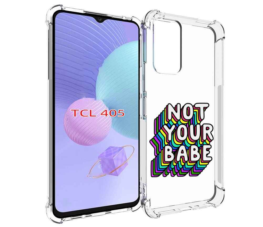 

Чехол MyPads не-твоя-девочка для TCL 405, Tocco