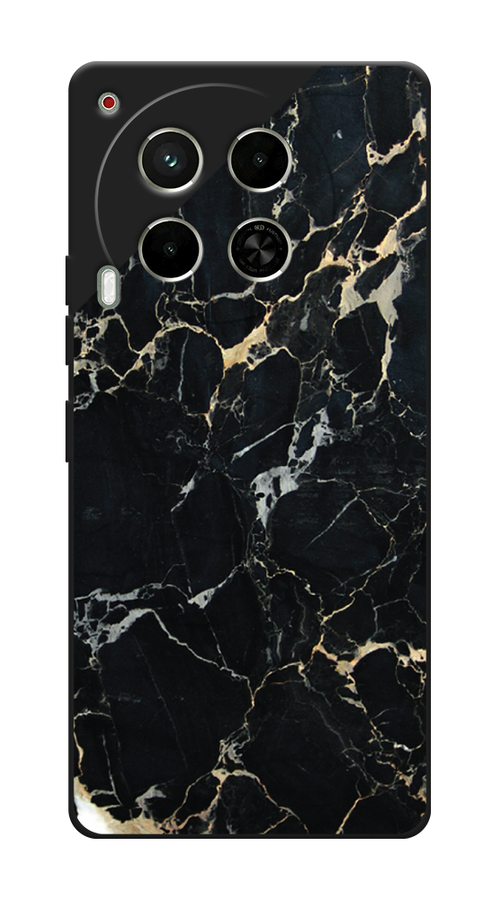 

Чехол Awog на Tecno Camon 30 5G "Черный мрамор уголок", Черный;золотистый, 305552-1
