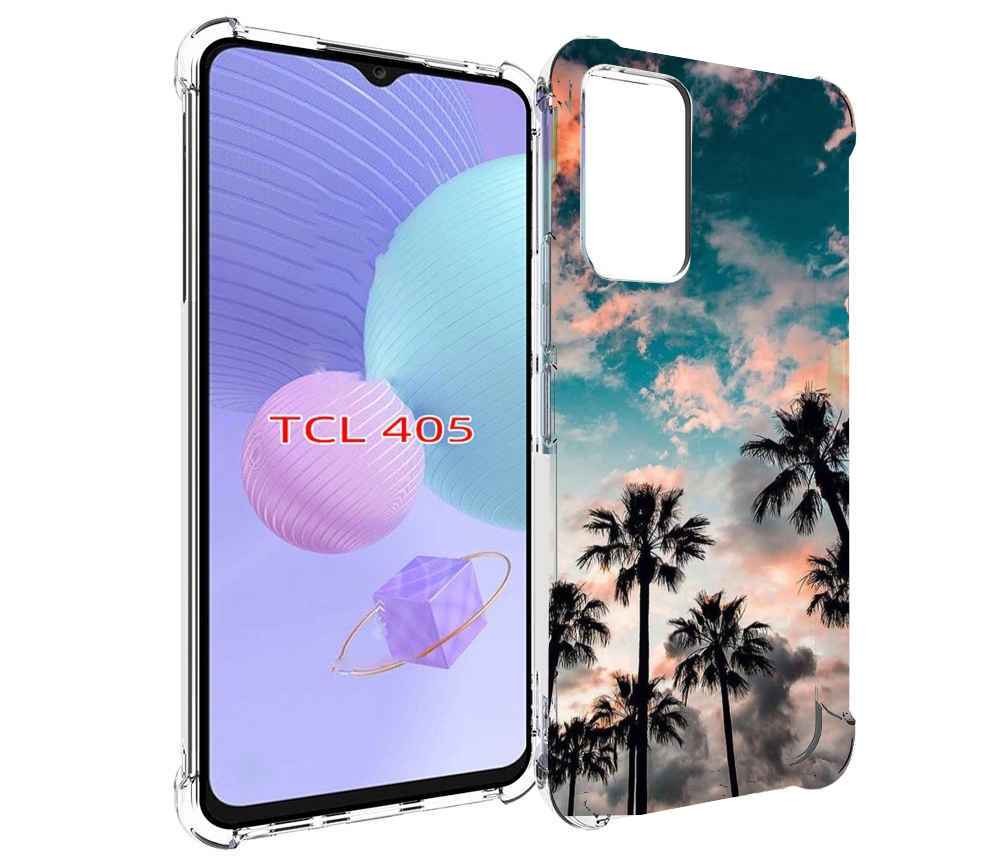 

Чехол MyPads небо-с-пальмами для TCL 405, Tocco