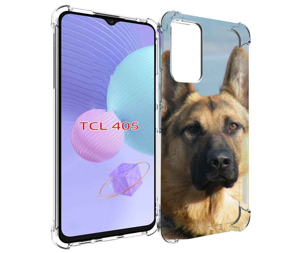 

Чехол MyPads немецкая овчарка для TCL 405, Tocco