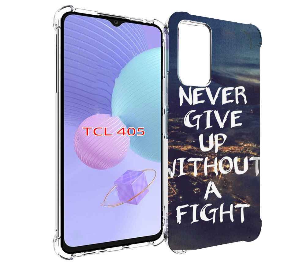 

Чехол MyPads никогда не сдавайся без боя для TCL 405, Tocco