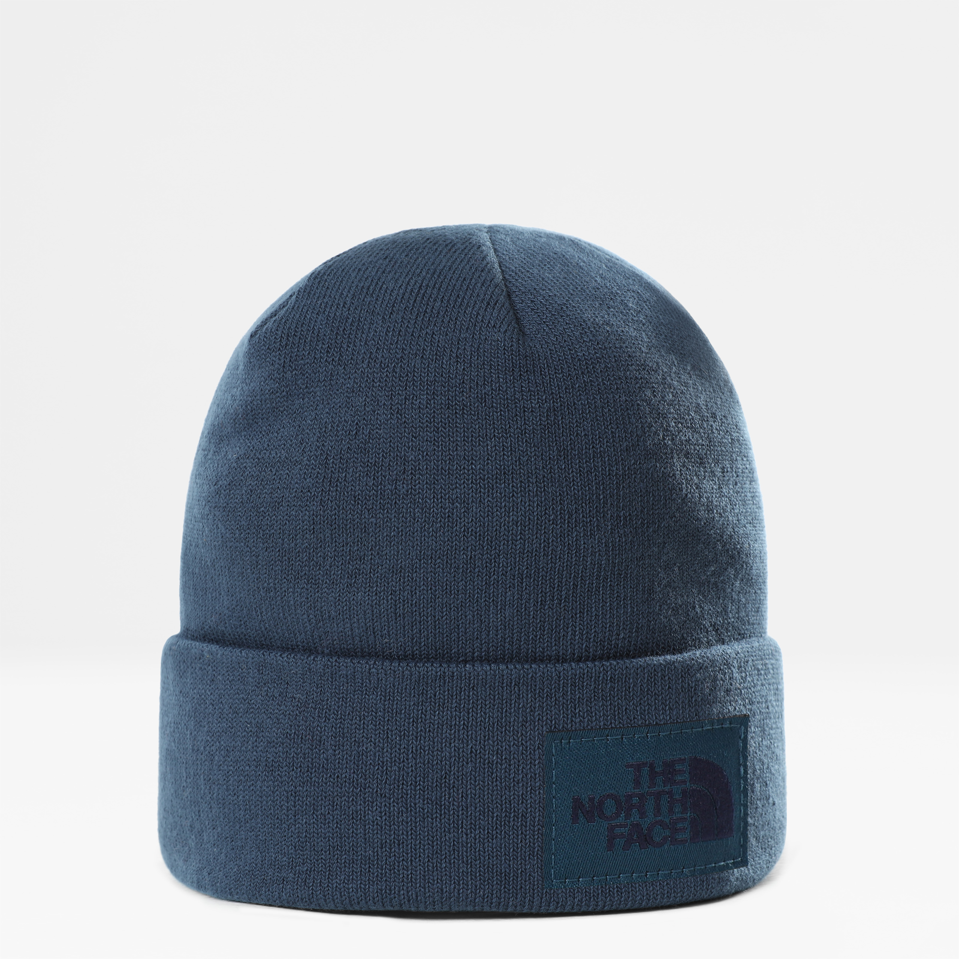 фото Шапка бини унисекс the north face dockwkr rcyld beanie синяя, one size