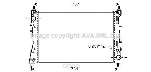 

Радиатор Охлаждения Fiat Linea Ava Fta2359