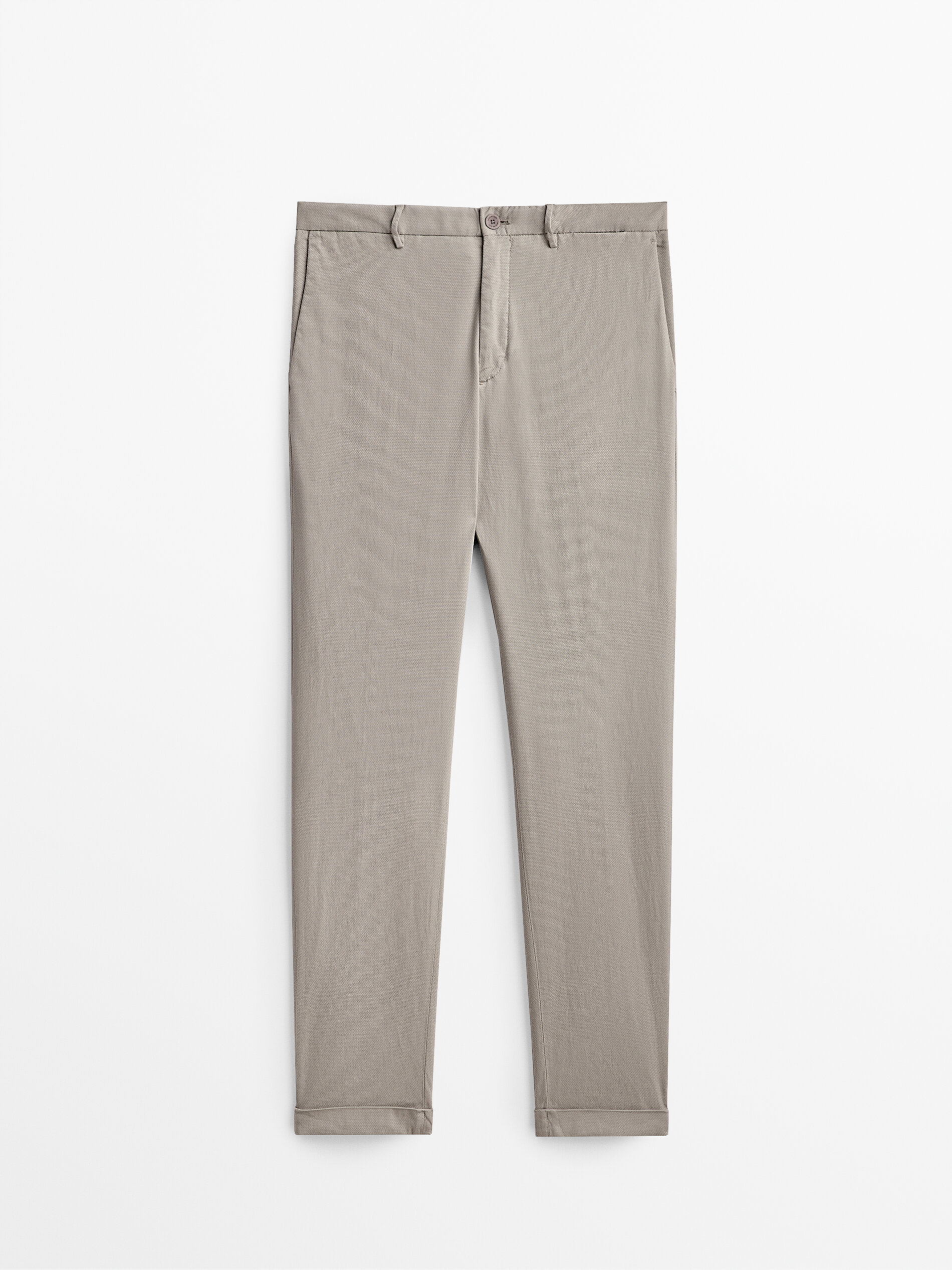 

Брюки мужские Massimo Dutti 00030015802 серые 46 RU, 00030015802