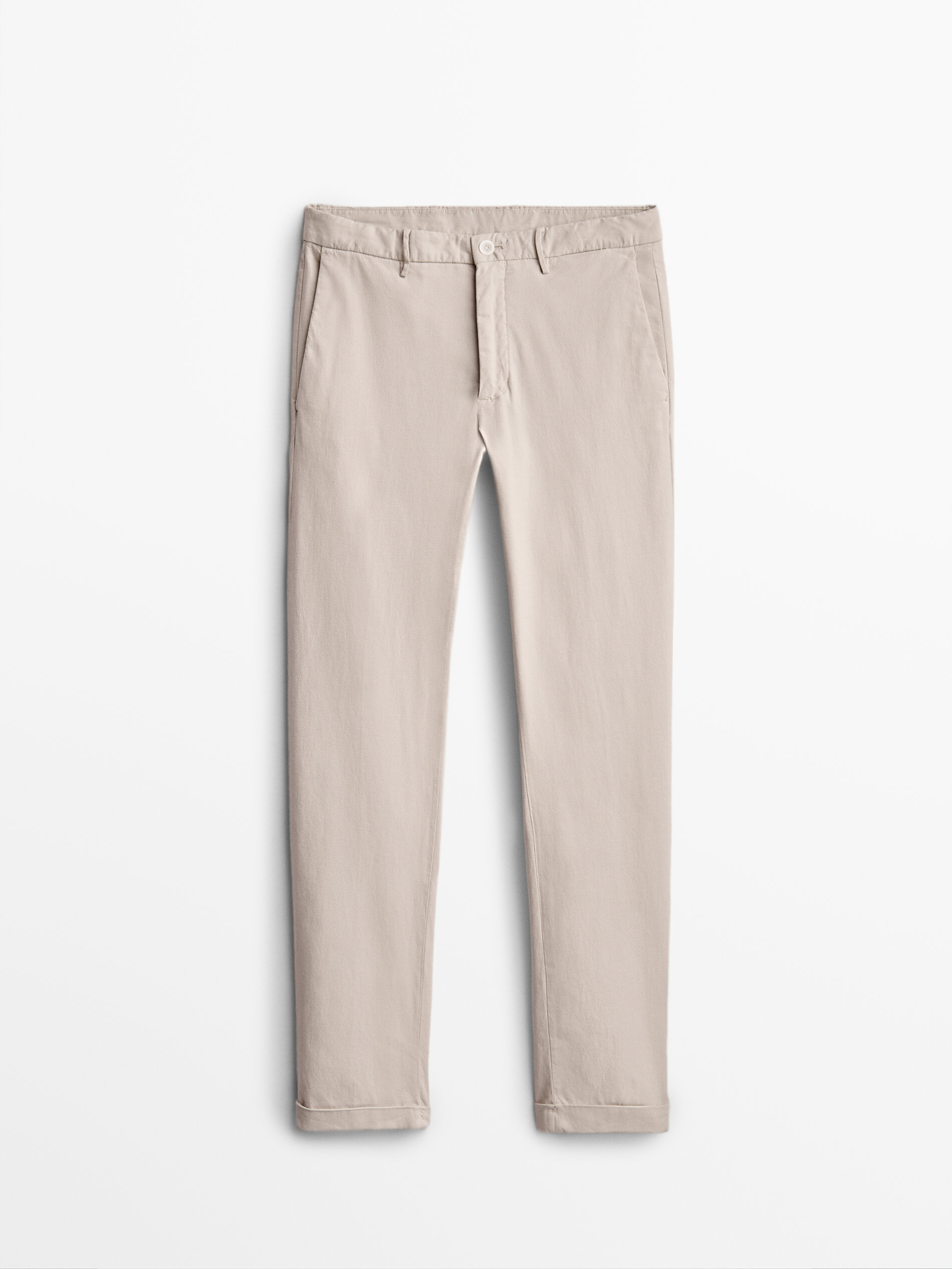 

Брюки мужские Massimo Dutti 00030015251 белые 48, 00030015251