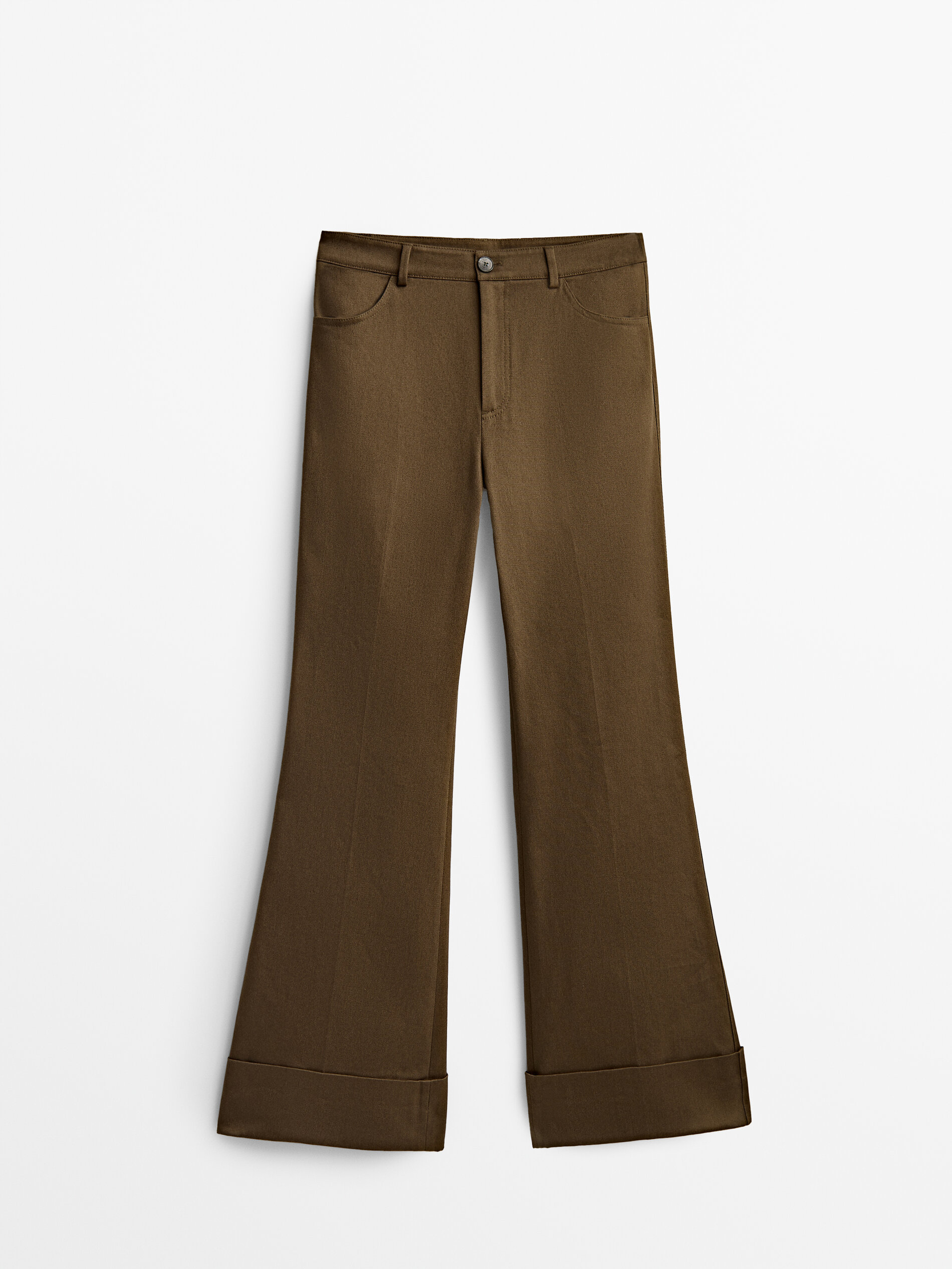 

Брюки женские Massimo Dutti 05070970515 зеленые 36, 05070970515