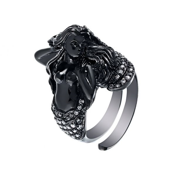 

Кольцо из серебра р. 16 JV PR150039A_KO_001_BLK, фианит, PR150039A_KO_001_BLK