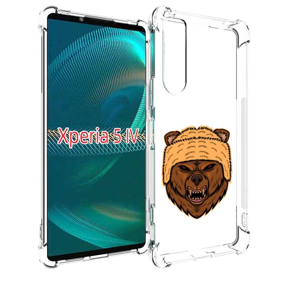 

Чехол MyPads Медведь-в-шапке для Sony Xperia 5 IV (5-4), Прозрачный, Tocco