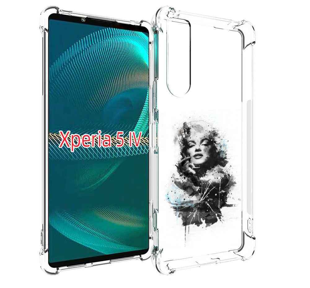 

Чехол MyPads Мерлин Монро загадочная женский для Sony Xperia 5 IV (5-4), Прозрачный, Tocco