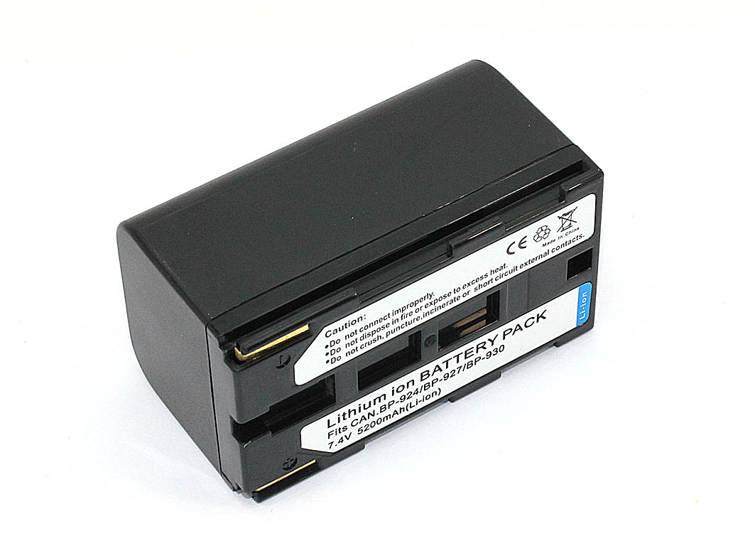 Аккумуляторная батарея для видеокамеры Canon EOS C (BP-930) 7,4V 5200mAh