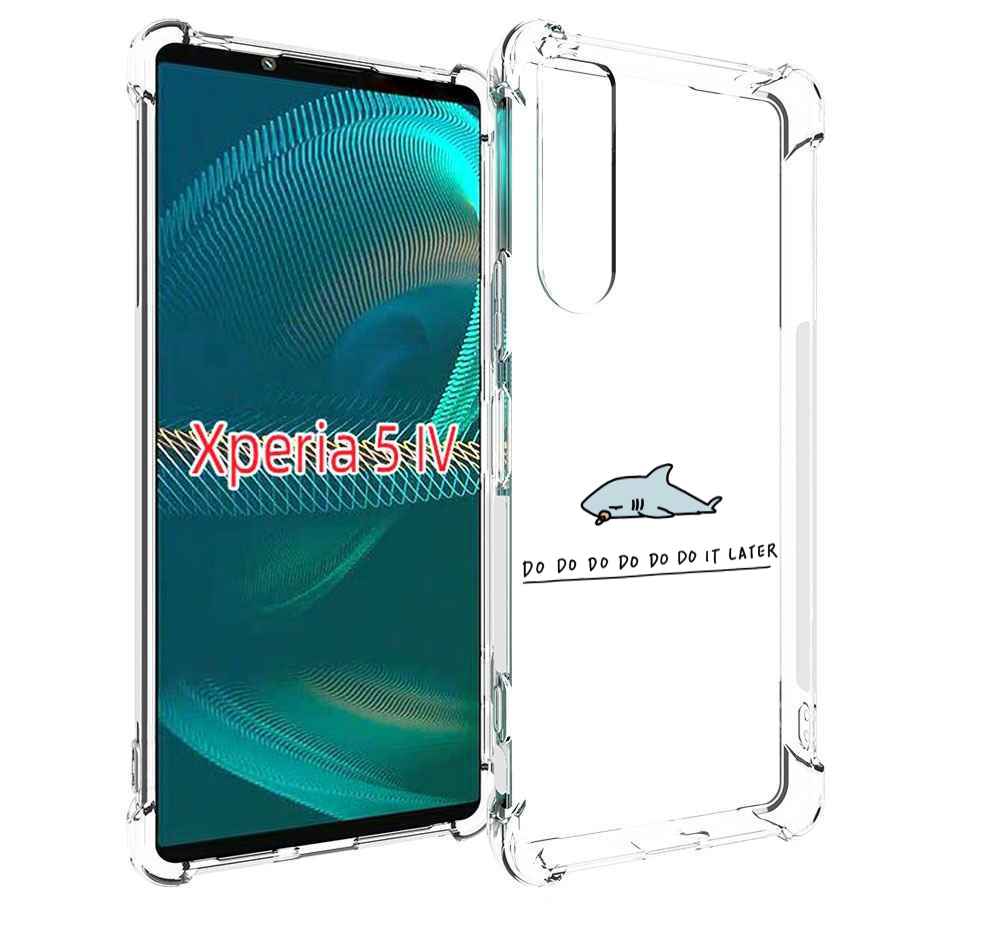 

Чехол MyPads Мини-акула для Sony Xperia 5 IV (5-4), Прозрачный, Tocco