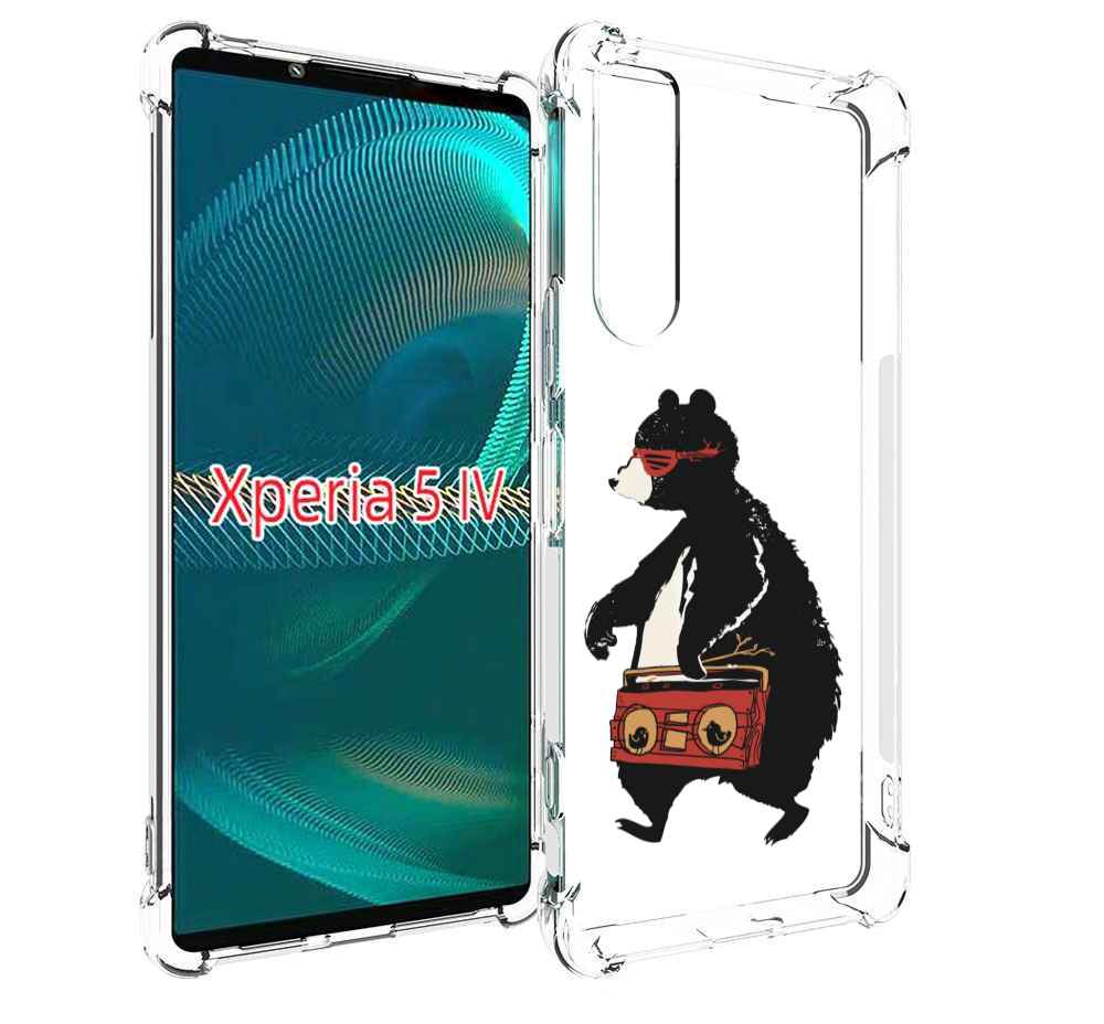 

Чехол MyPads Музыкальный медведь для Sony Xperia 5 IV (5-4), Прозрачный, Tocco