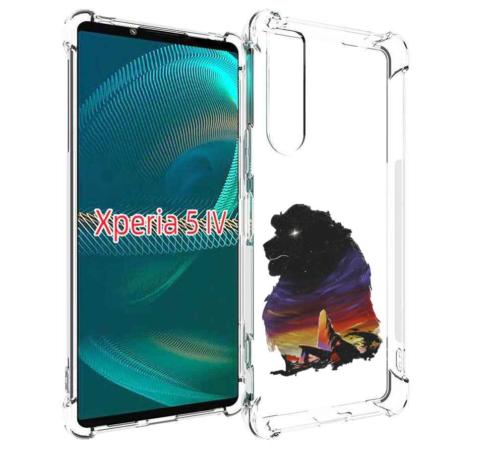 

Чехол MyPads Муфаса для Sony Xperia 5 IV (5-4), Прозрачный, Tocco