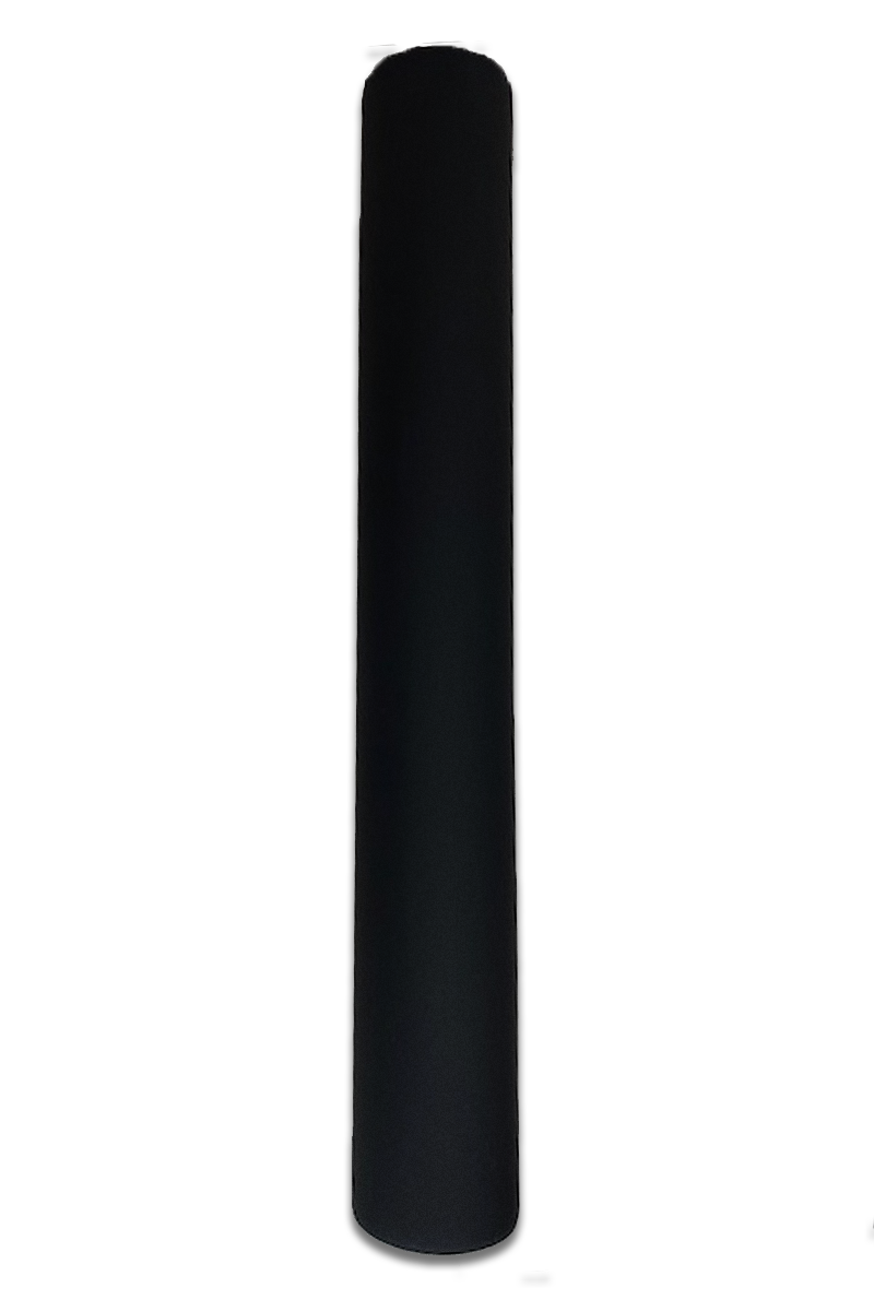фото Холст хлопковый в рулоне, грунт акриловый, мелкое зерно 280 гр.кв.м., 914мм, цвет чёрный живопись по номерам
