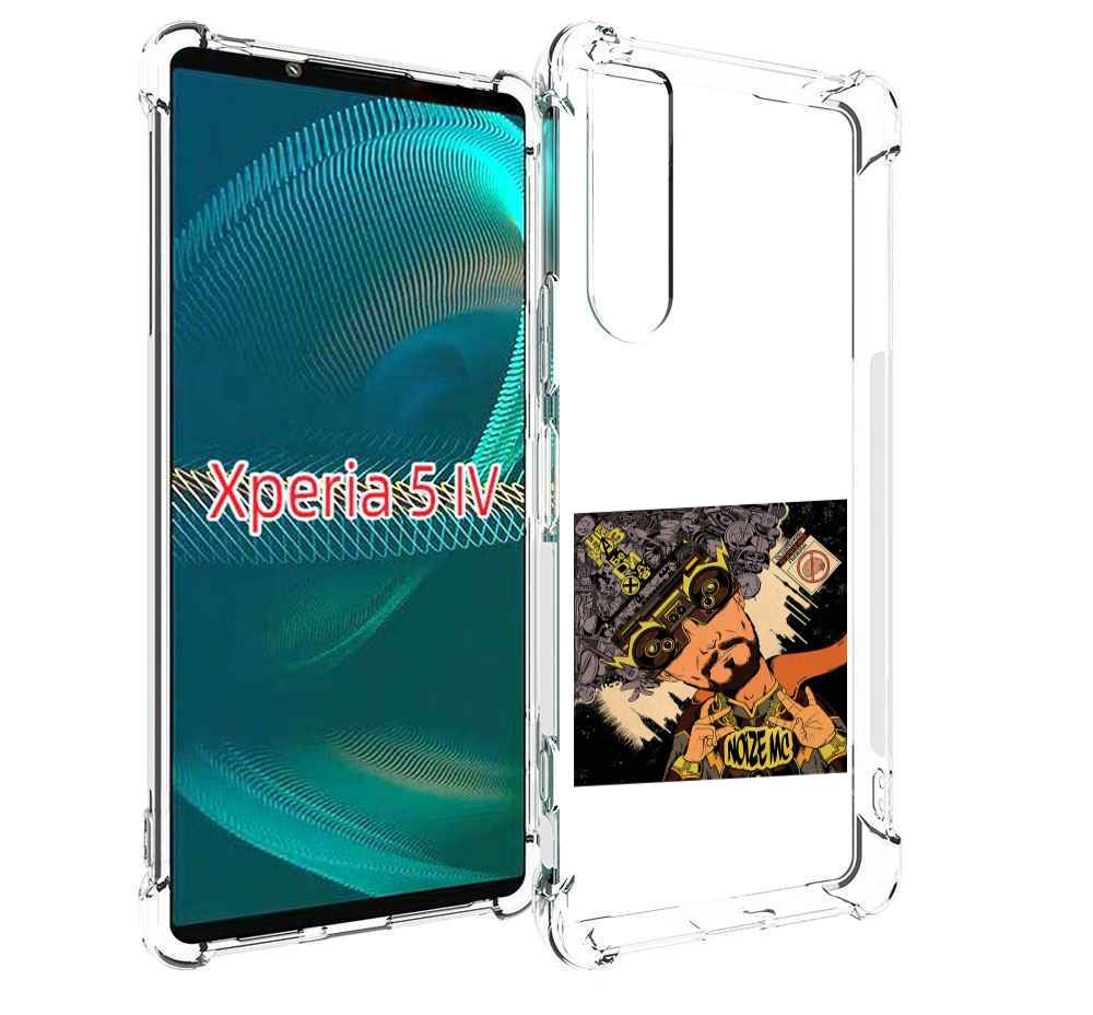 

Чехол MyPads Неразбериха Noize MC для Sony Xperia 5 IV (5-4), Прозрачный, Tocco