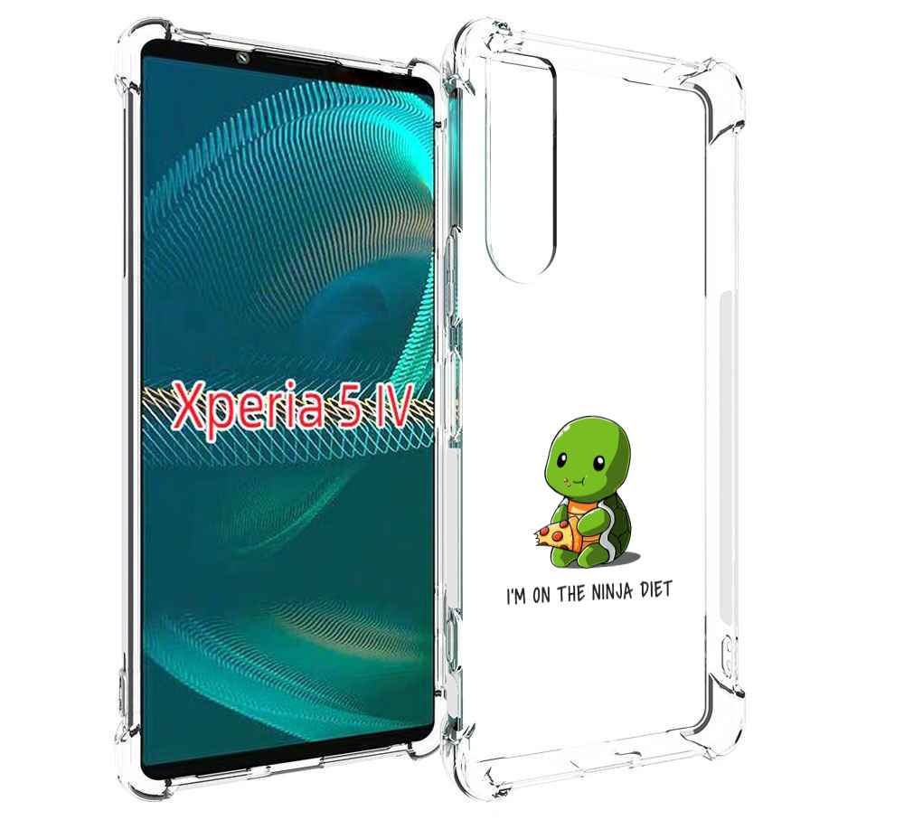 

Чехол MyPads Ниндзя-диета для Sony Xperia 5 IV (5-4), Прозрачный, Tocco