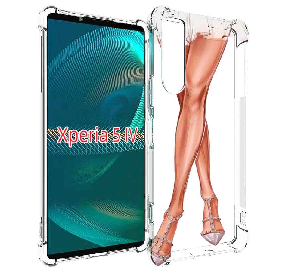 

Чехол MyPads Ножки для Sony Xperia 5 IV (5-4), Прозрачный, Tocco