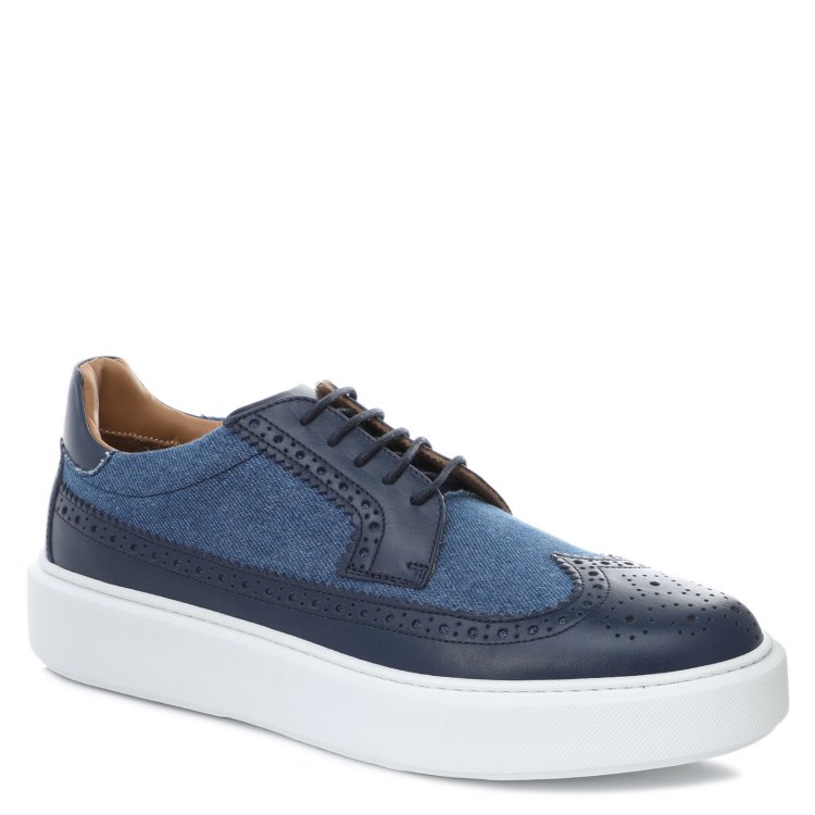 

Кеды мужские Dino Bigioni DBS2428_2639973 синие 40.5 EU