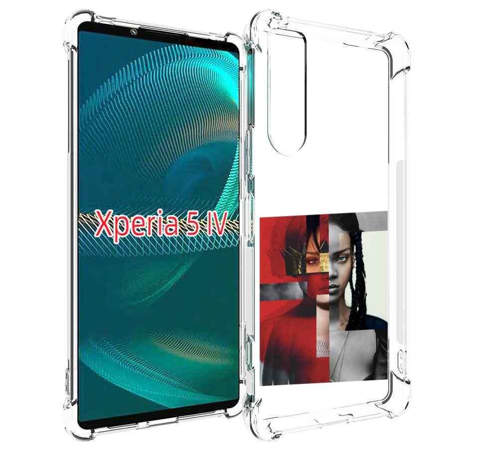 

Чехол MyPads Обложка-Рианна для Sony Xperia 5 IV (5-4), Прозрачный, Tocco