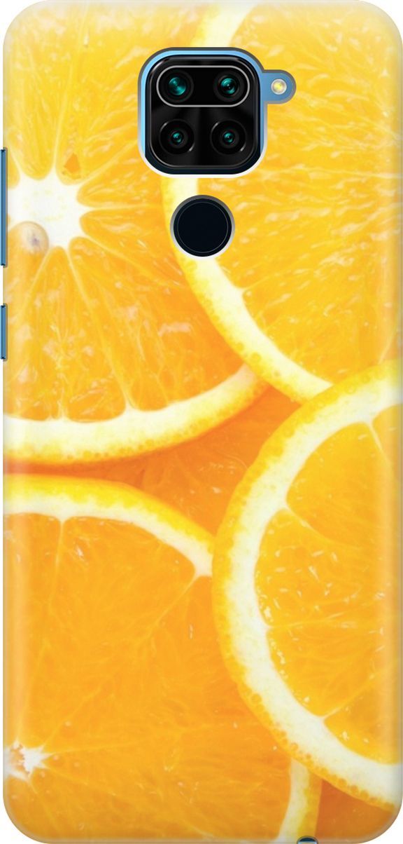 

Силиконовый чехол на Xiaomi Redmi Note 9 "Апельсины", Оранжевый, 204
