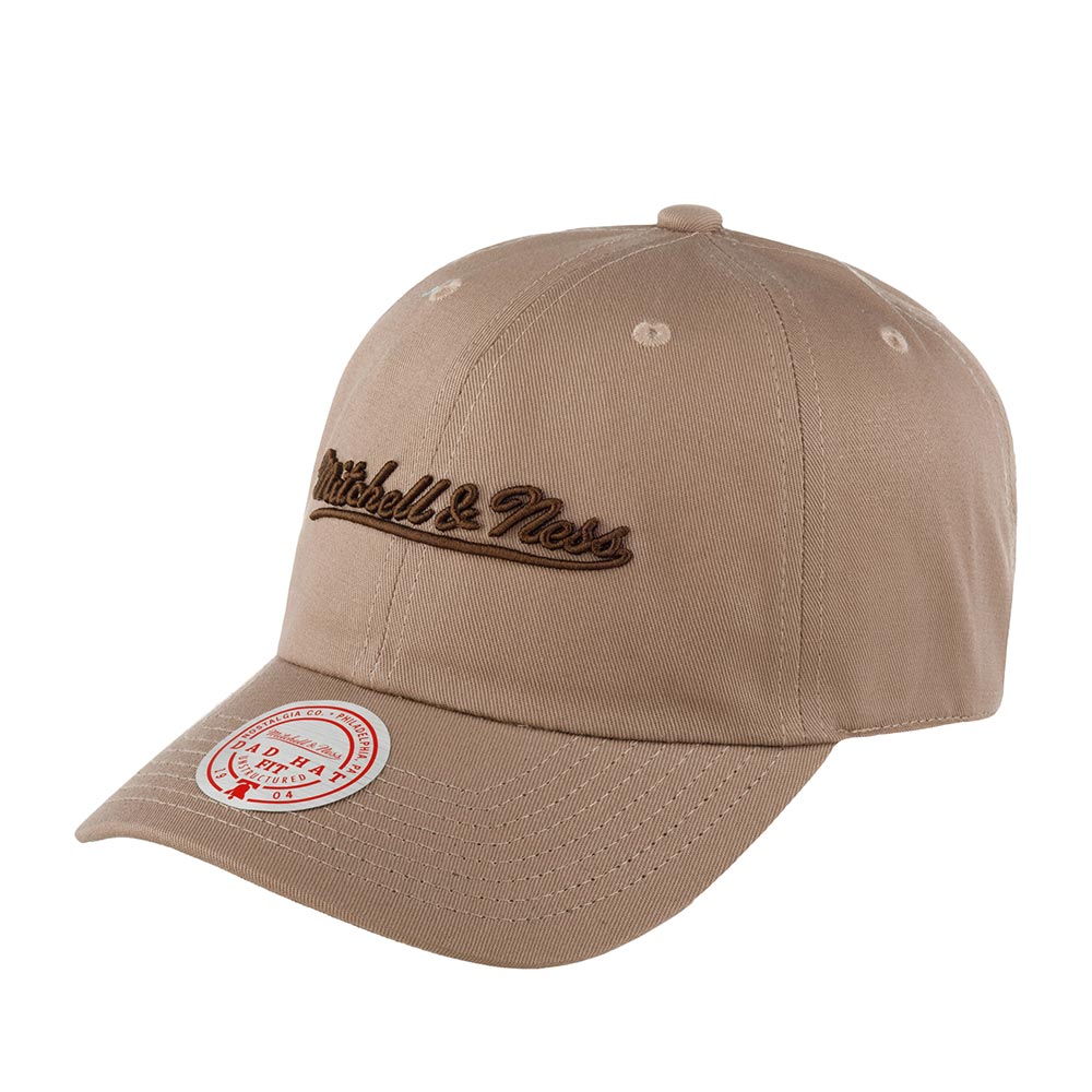 Бейсболка унисекс MITCHELL NESS HLUX5181-MNNYYPPPBROW светло-коричневая one size