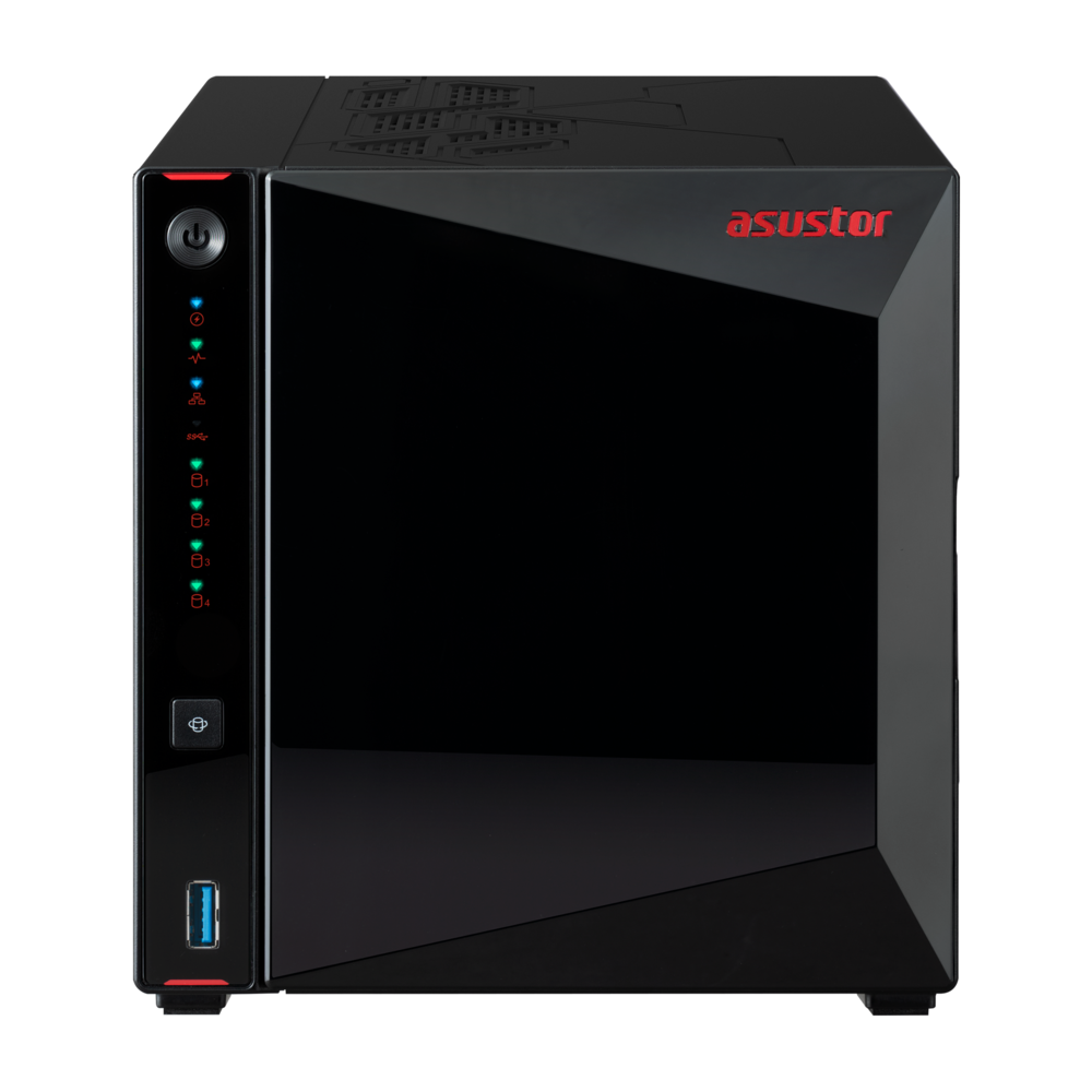 

Сетевое хранилище данных ASUS NIMBUSTOR 4 Gen2 черный (AS5404T), NIMBUSTOR 4 Gen2