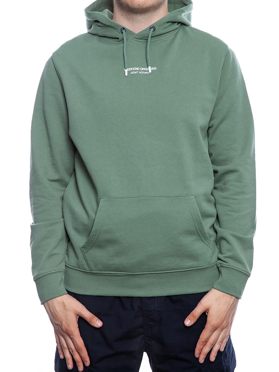 

Худи мужское Weekend Offender HDSS2206-FERN зеленое S, HDSS2206-FERN