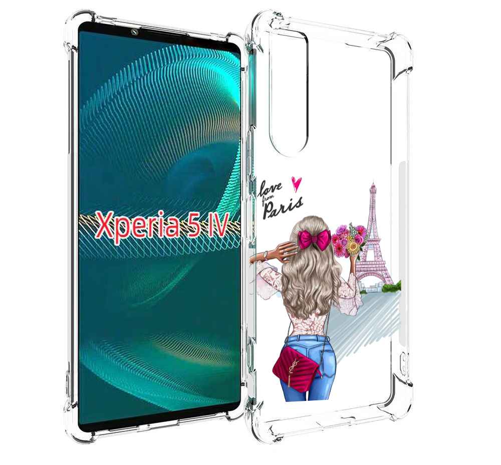 

Чехол MyPads Парижанка женский для Sony Xperia 5 IV (5-4), Прозрачный, Tocco