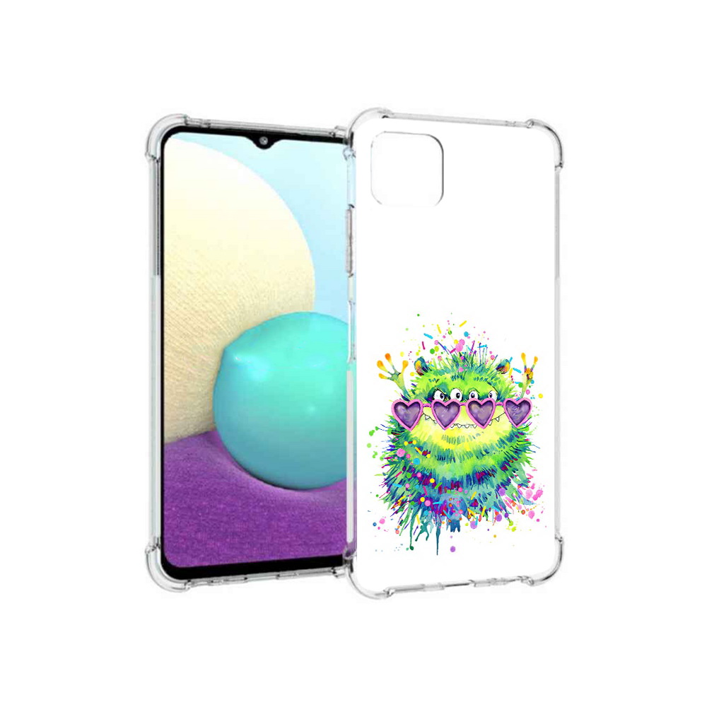 

Чехол MyPads Tocco для Samsung Galaxy A22s 5G Пушистый персонаж (PT226906.544.142), Прозрачный, Tocco