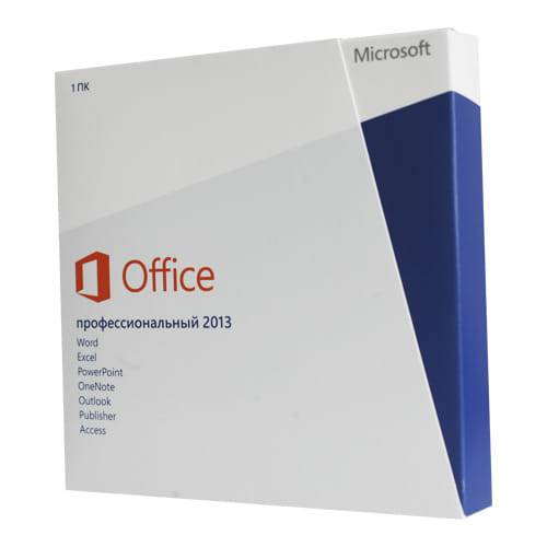 

Office 2013 Professional (x32/x64) RU BOX, Office