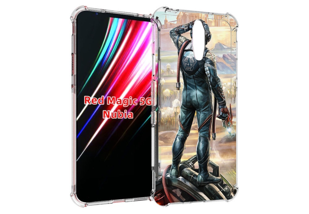 

Чехол MyPads the-outer-worlds для ZTE Nubia Red Magic 1 5G, Прозрачный, Tocco