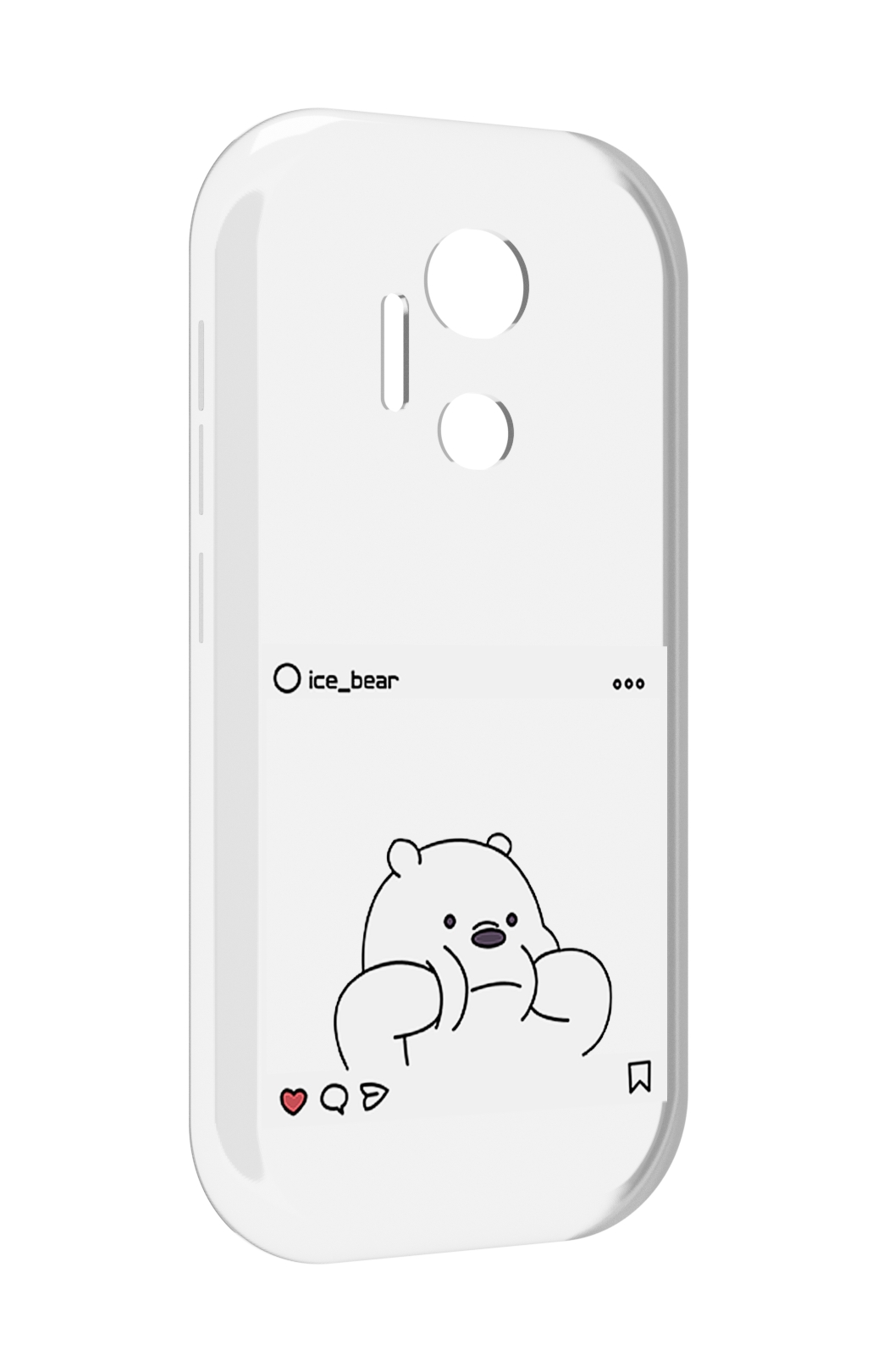 

Чехол MyPads ледяной-медведь для doogee x97 pro, Прозрачный, Tocco
