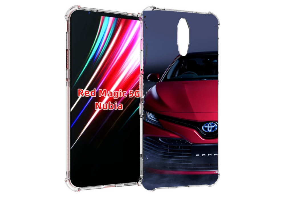 

Чехол MyPads toyota тоиота 1 для ZTE Nubia Red Magic 1 5G, Прозрачный, Tocco